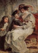 Peter Paul Rubens Helena Darfur Mans and her children s portraits Germany oil painting artist